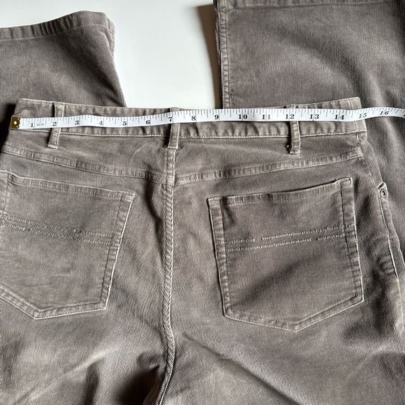 J. Jill Women Brown Corduroy Jeans Size 6 | Straight Leg Soft Comfort Fit Casual - Picture 5 of 7